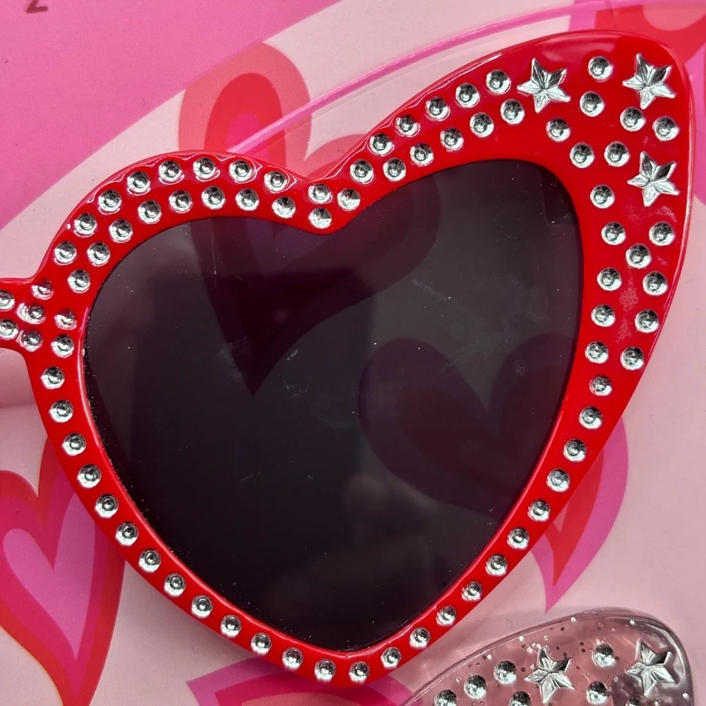 Eccolo Shine with Love Kids 2 piece Heart Shaped Glasses 3+